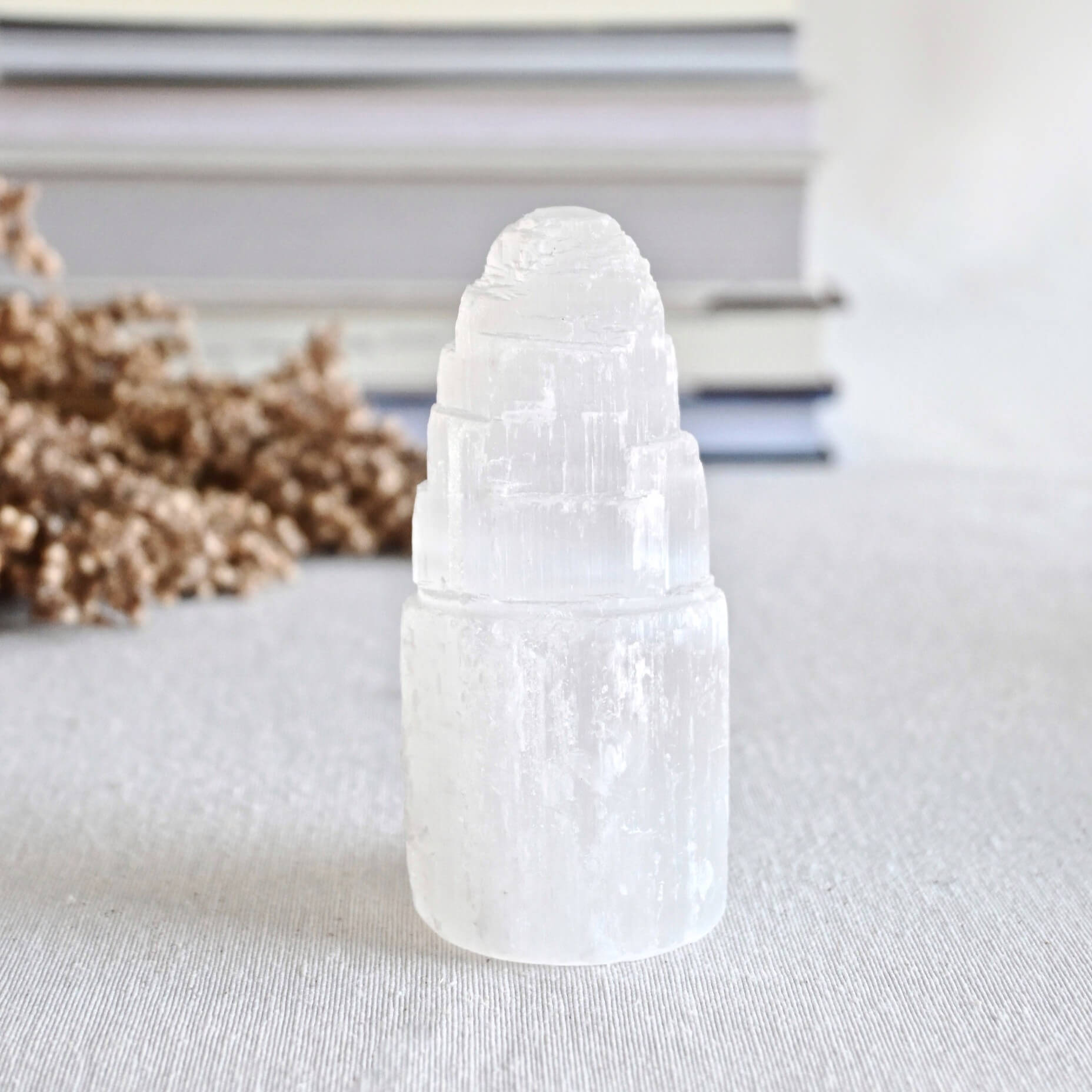 Monolito de Selenita - Limpia & armoniza