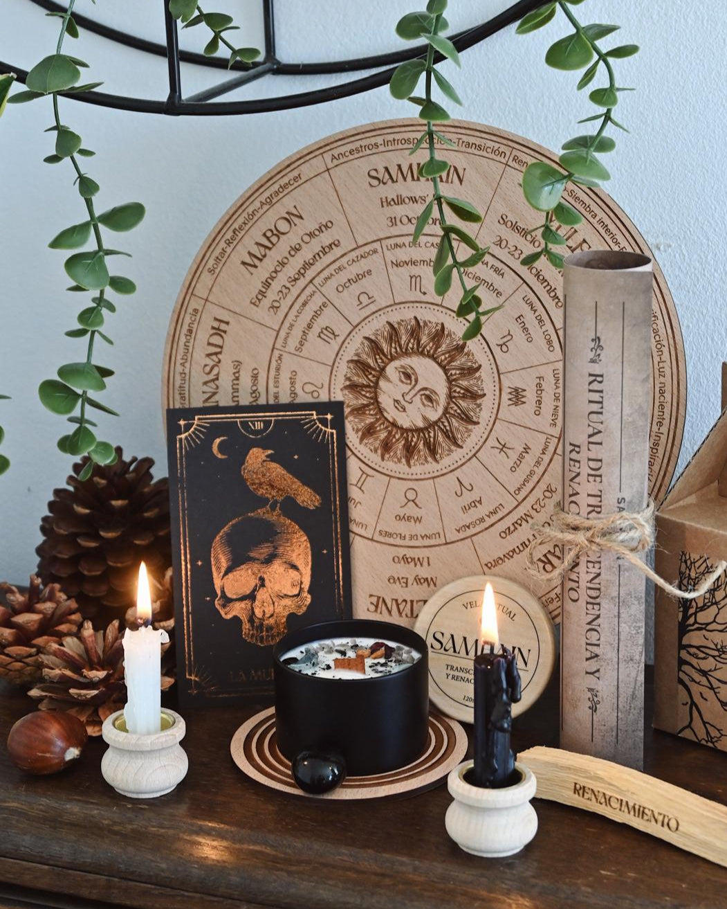 Pack ritual | Samhain 🐦‍⬛ Transcendencia & Renacimiento