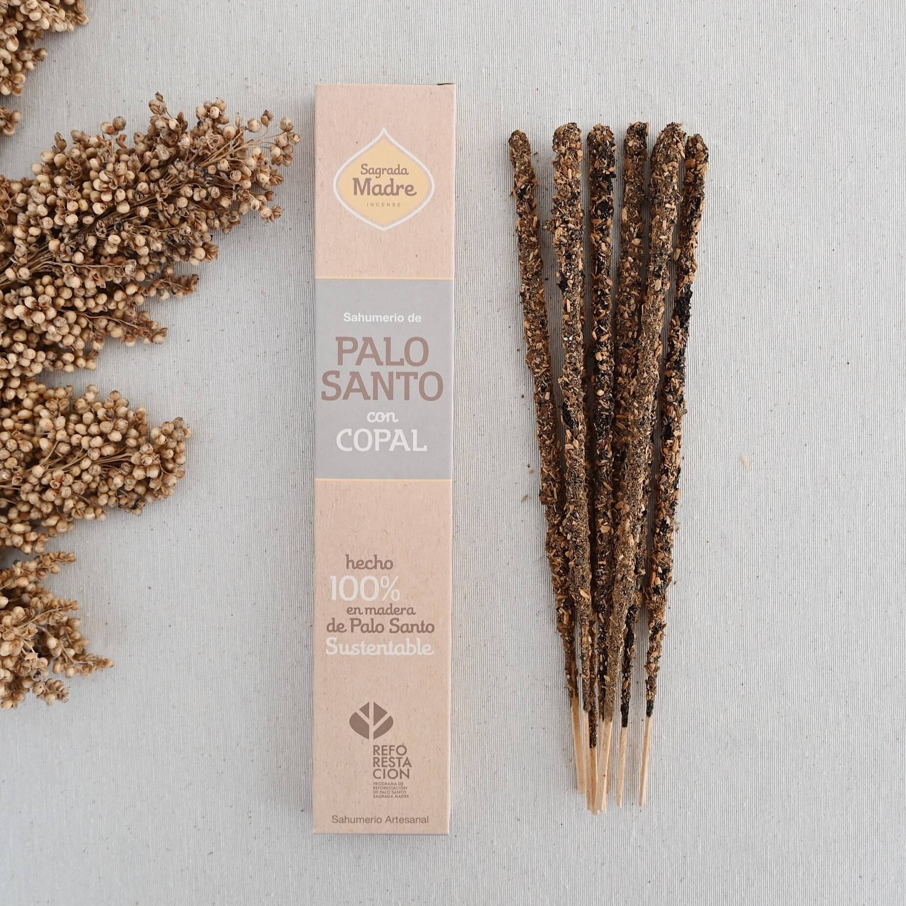 Palo Santo con copal - Purificación y Conexión Divina | Sagrada Madre