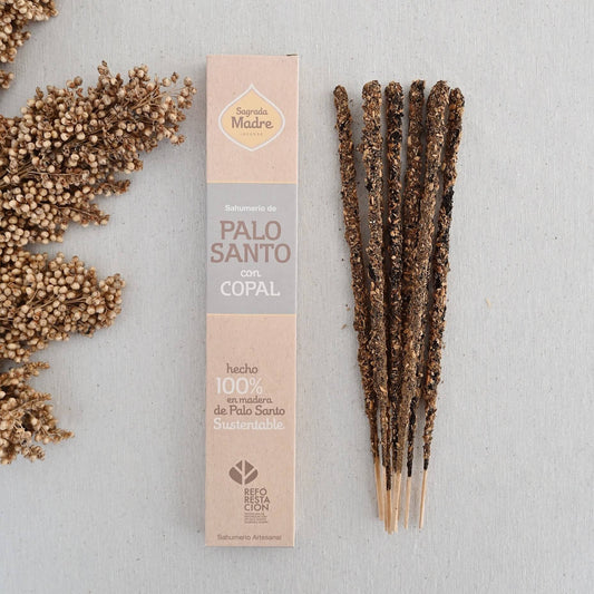 Palo Santo con copal - Purificación y Conexión Divina | Sagrada Madre