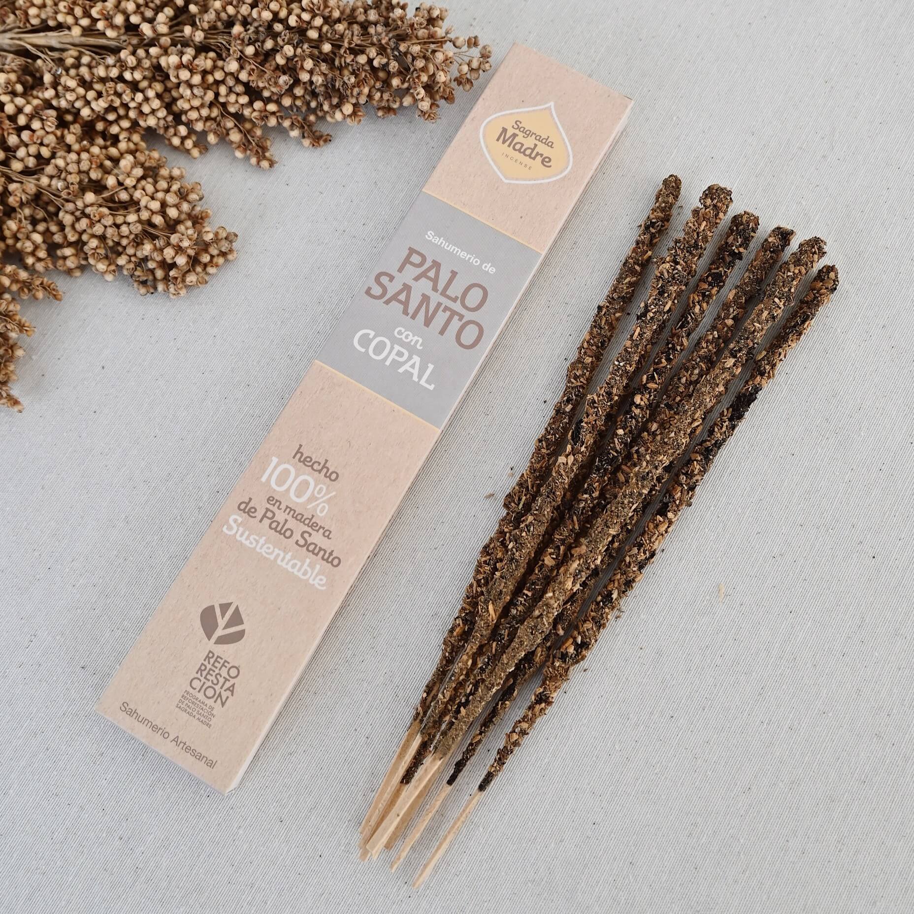 Palo Santo con copal - Purificación y Conexión Divina | Sagrada Madre