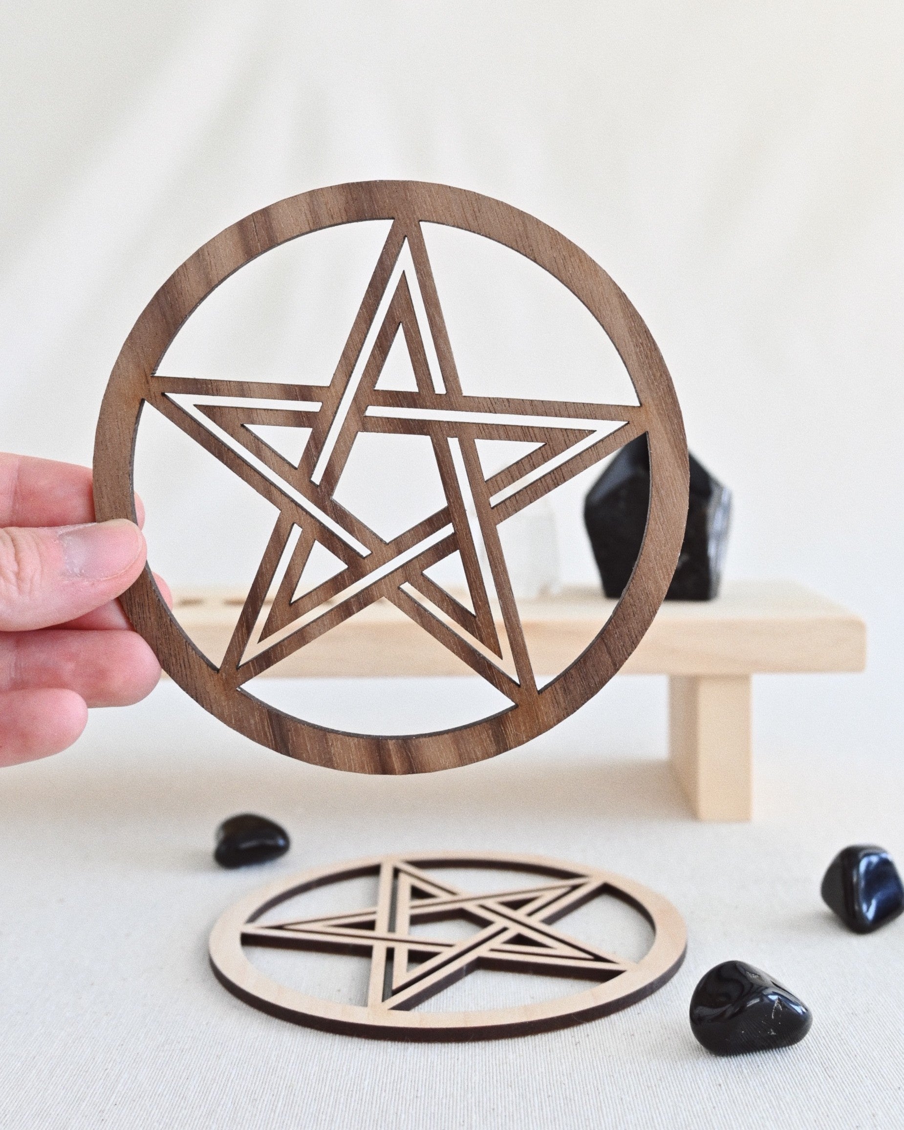 Pentáculo de Madera – Protección & Equilibrio