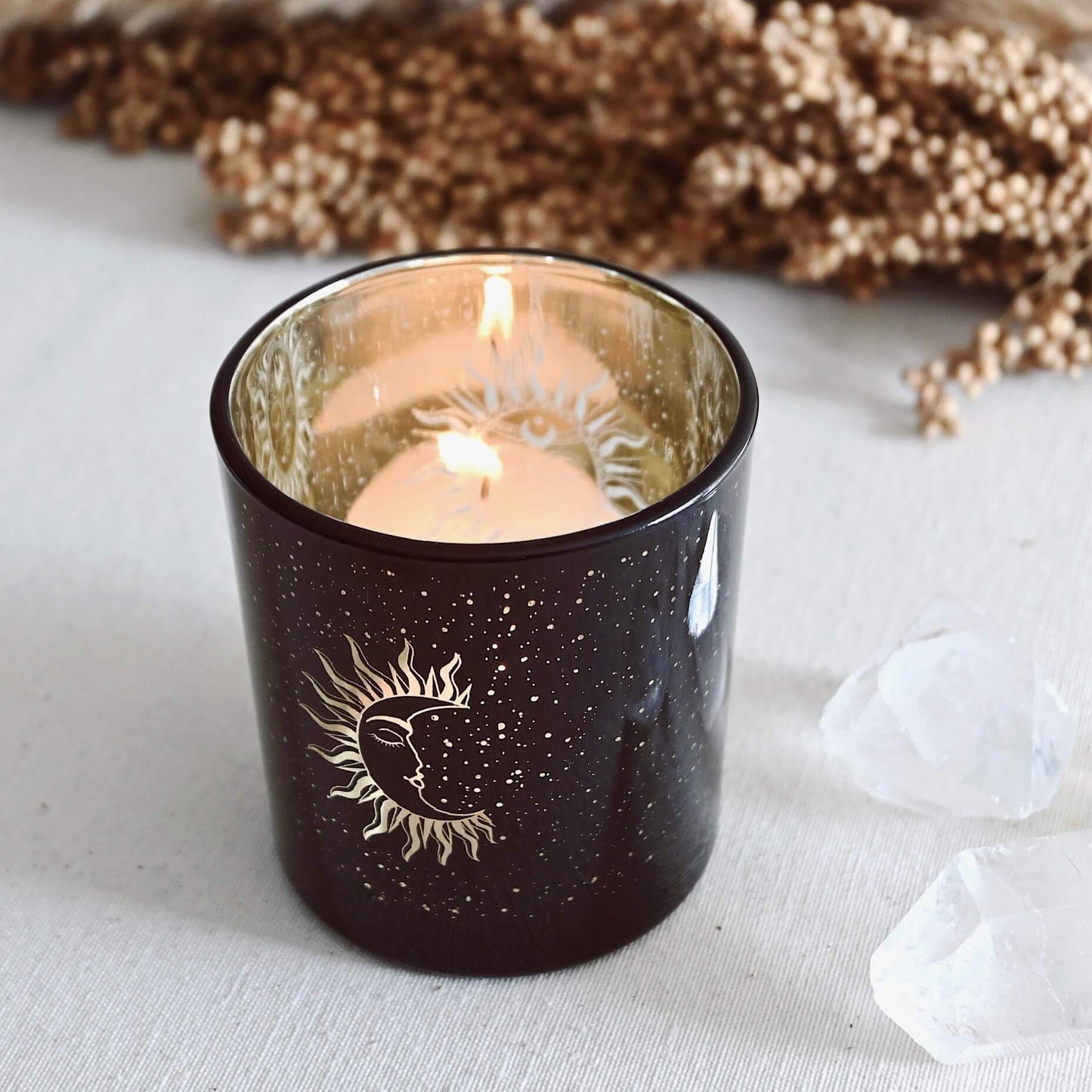 Portavelas Sol & Luna - Luz y calma para tu altar