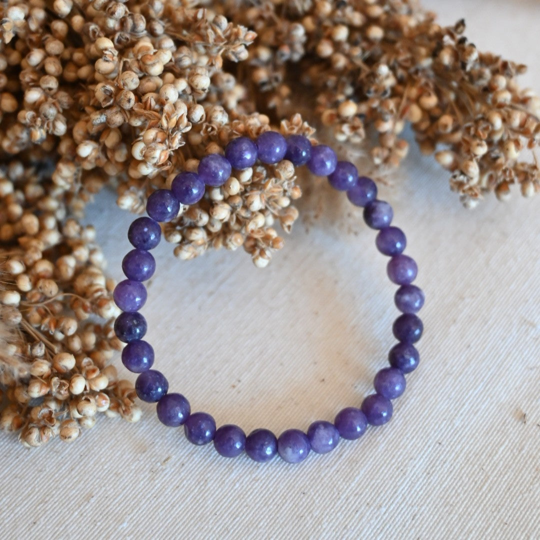 Pulsera lepidolita - Calma y descanso mental