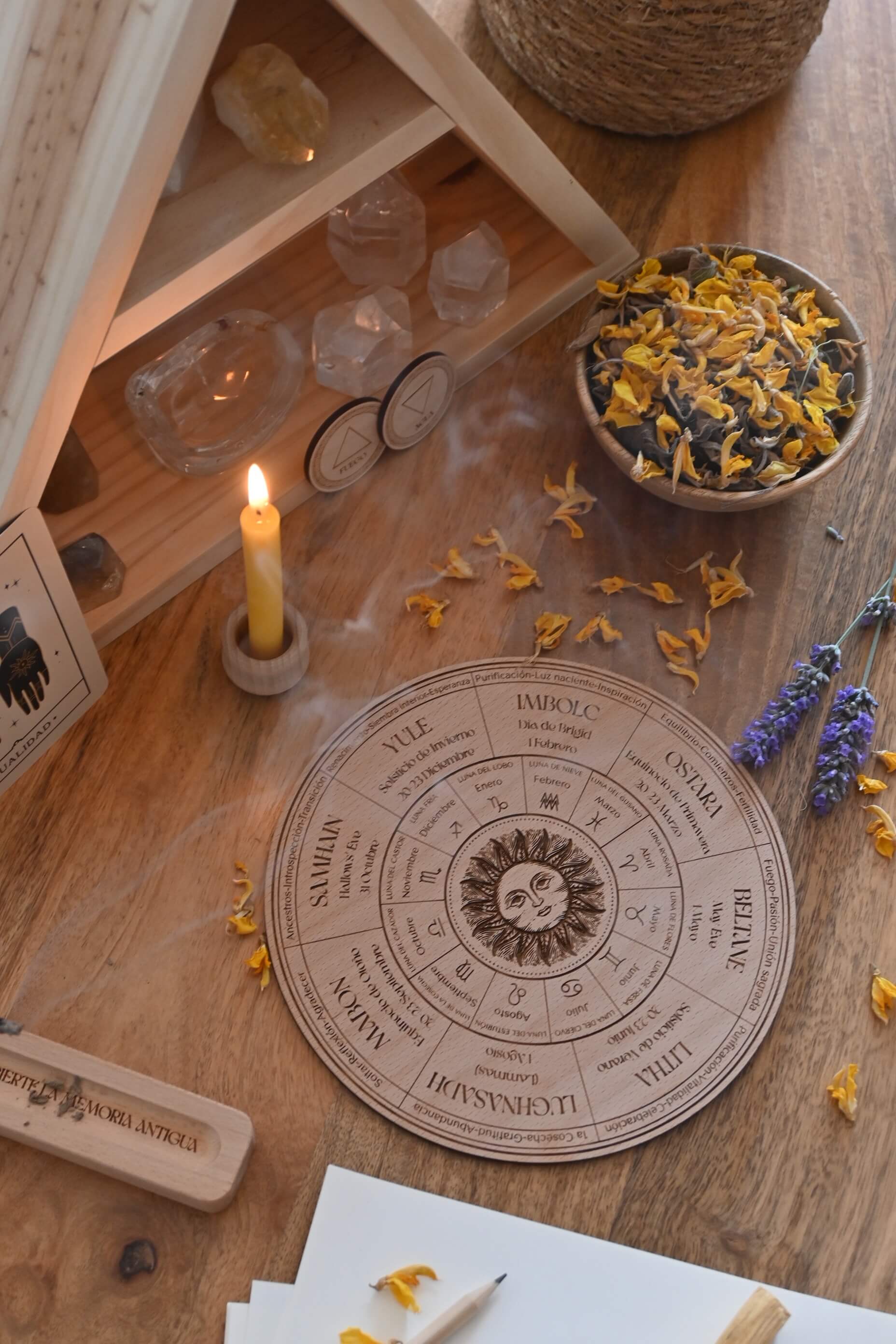 Rueda del Año – Ciclos Sagrados de Luz & Sombra