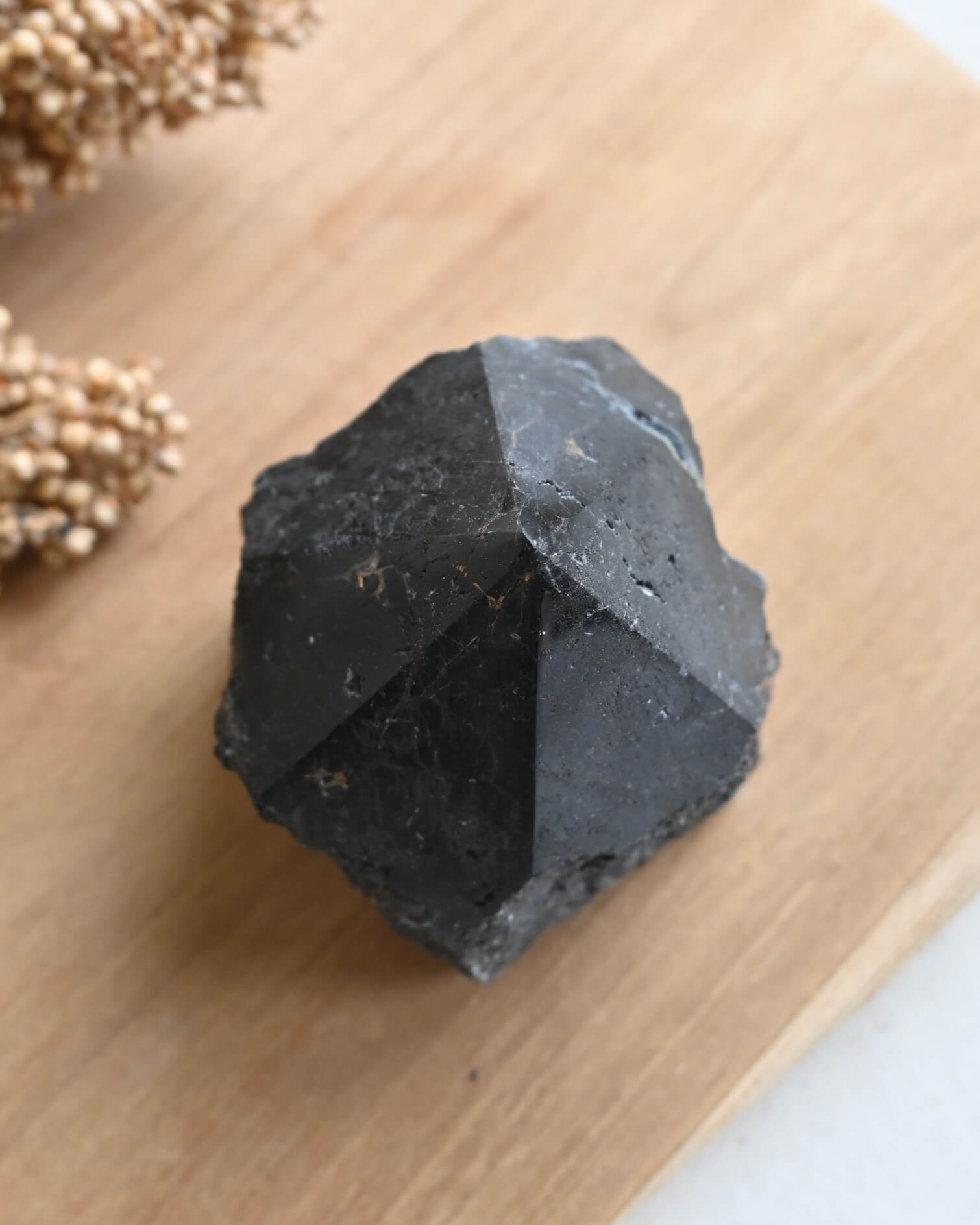 Punta semipulida de turmalina | Protección y estabilidad