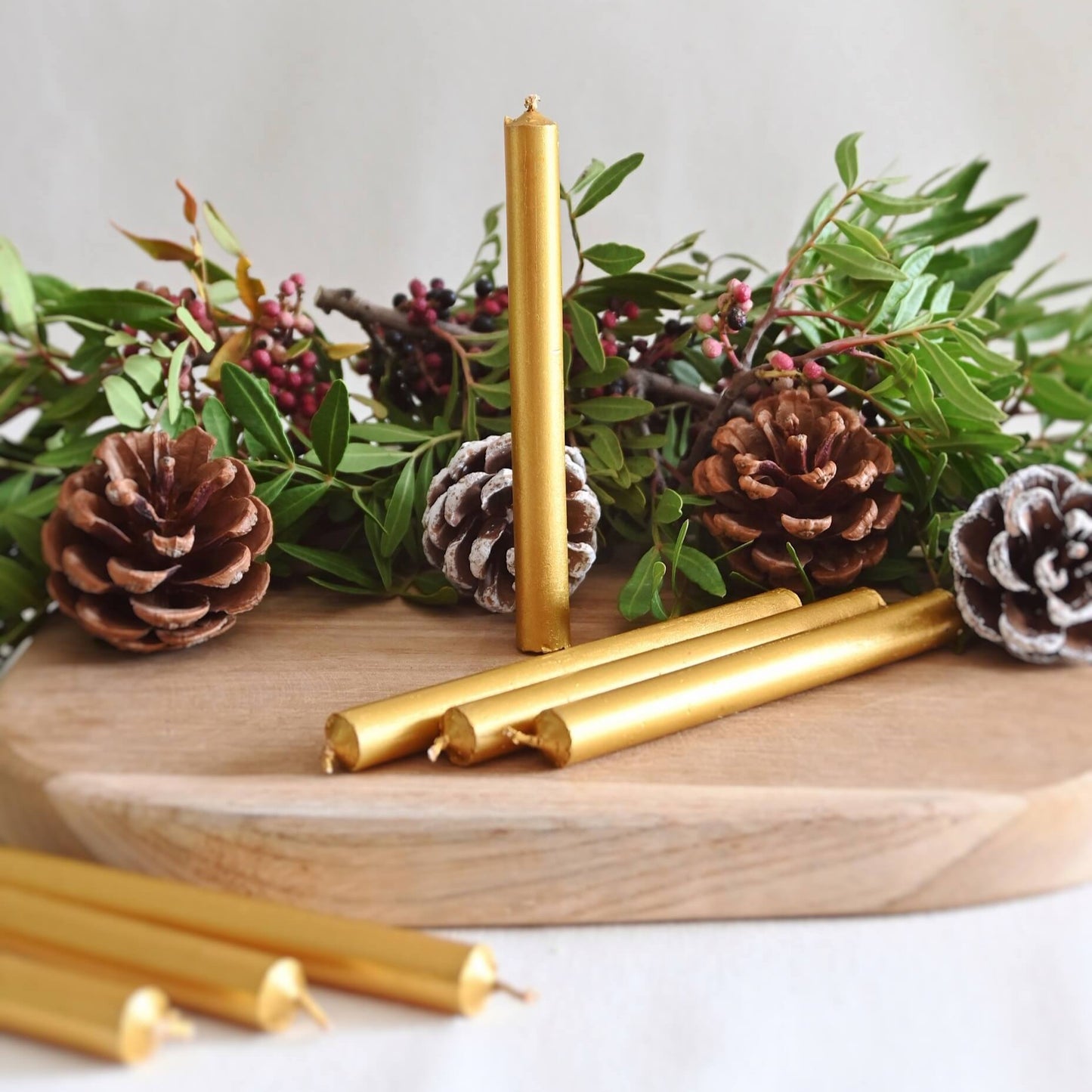 Vela ritual oro 11cm - Luz, éxito & abundancia