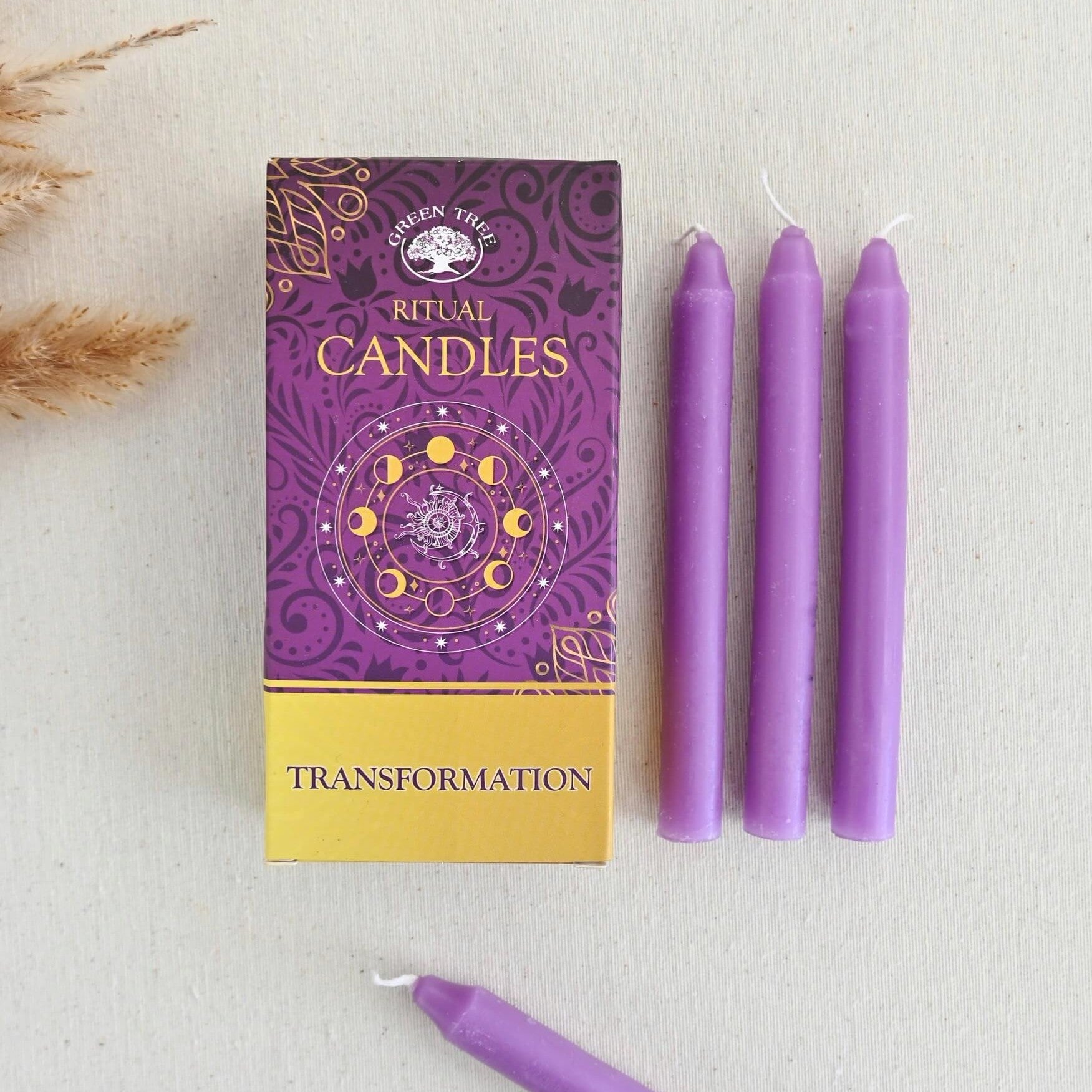 Caja 10 velas ritual - Transmutación de energías & nuevos caminos