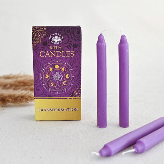 Caja 10 velas ritual - Transmutación de energías & nuevos caminos