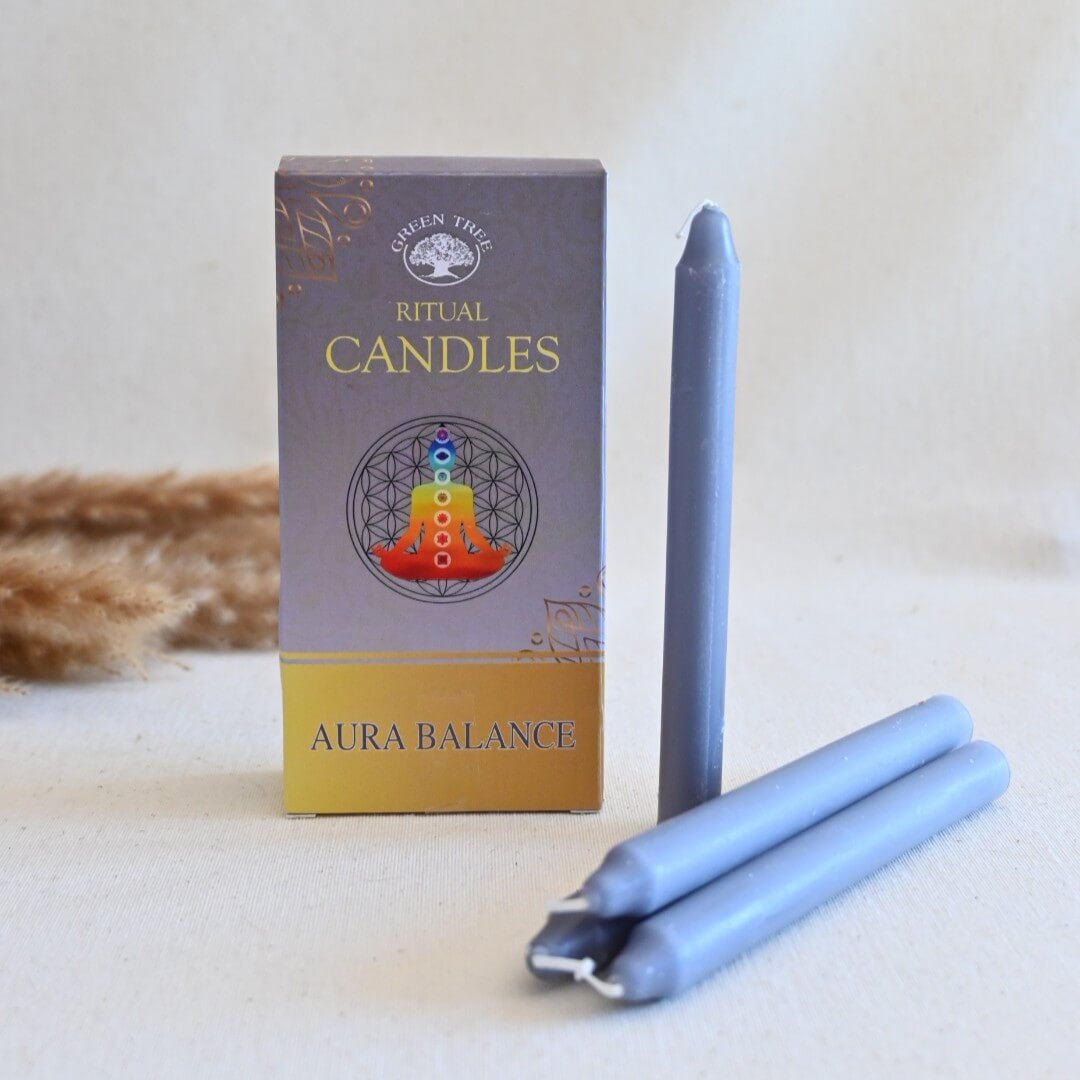 Caja 10 velas ritual - Equilibrio del aura