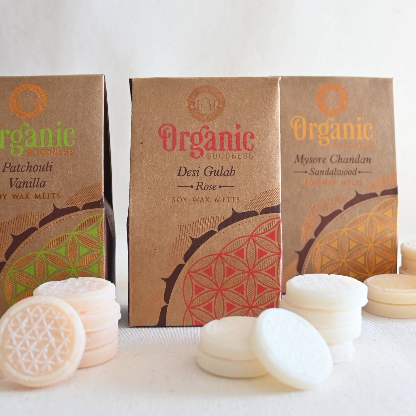 Wax melts | Desi Gulab Rosas - Apertura del corazón