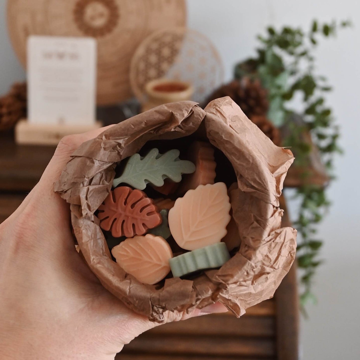 Wax melts artesanales | Manzana canela - Abundancia & calidez